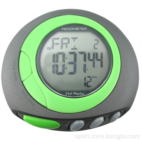 Top Selling Daily Alarm Pedometer with EL Backlight